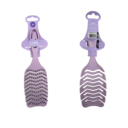 Lu-C109 Cepillo Para El Cabello Morado Lula