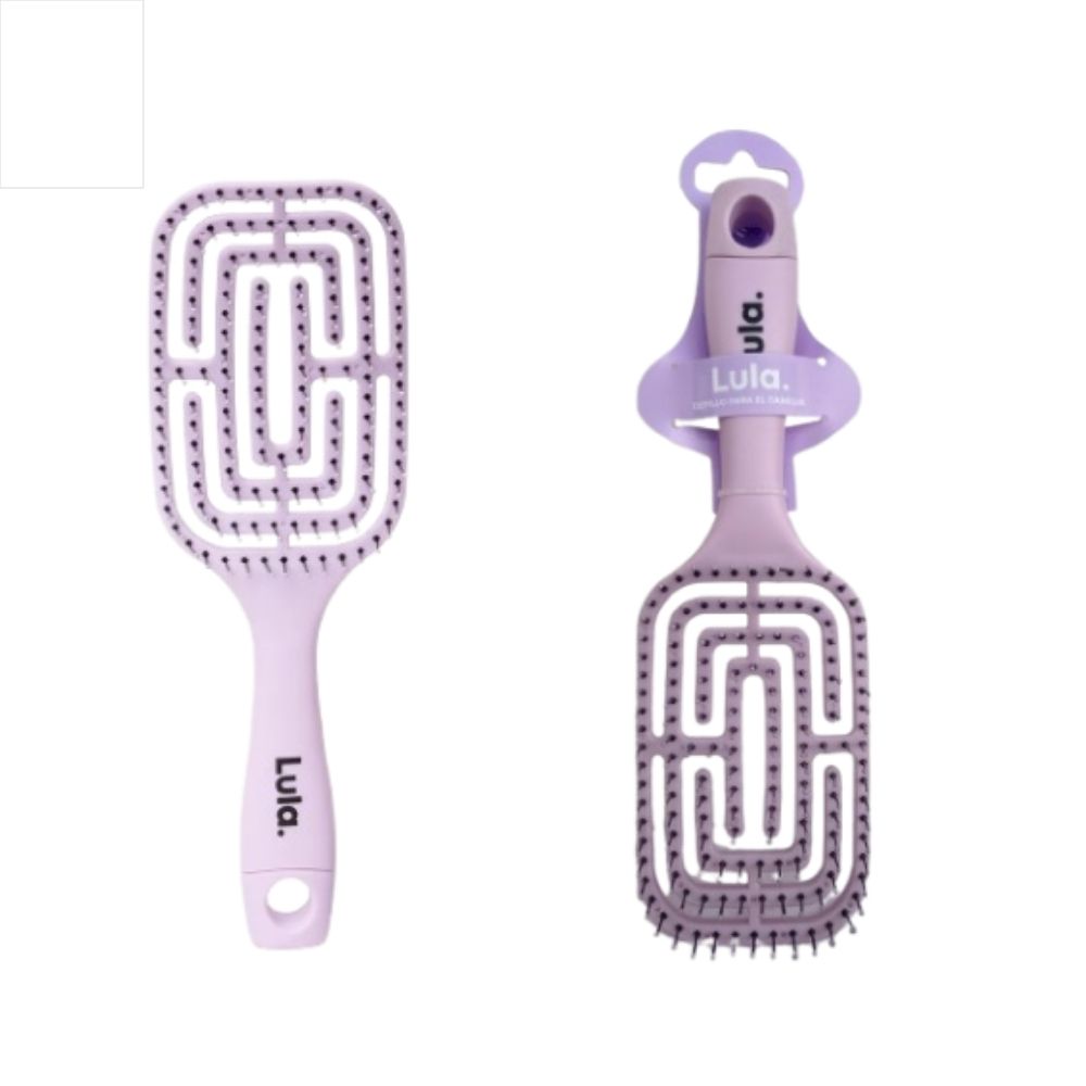 Cepillo Desenredante Morado Lula Lu-Co050