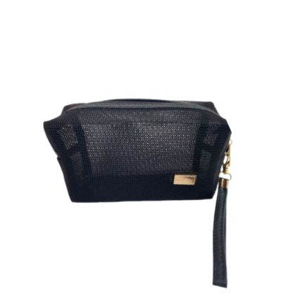 Cosmetiquera Montoc Nylon Negra Mn0158 - Imagen 2