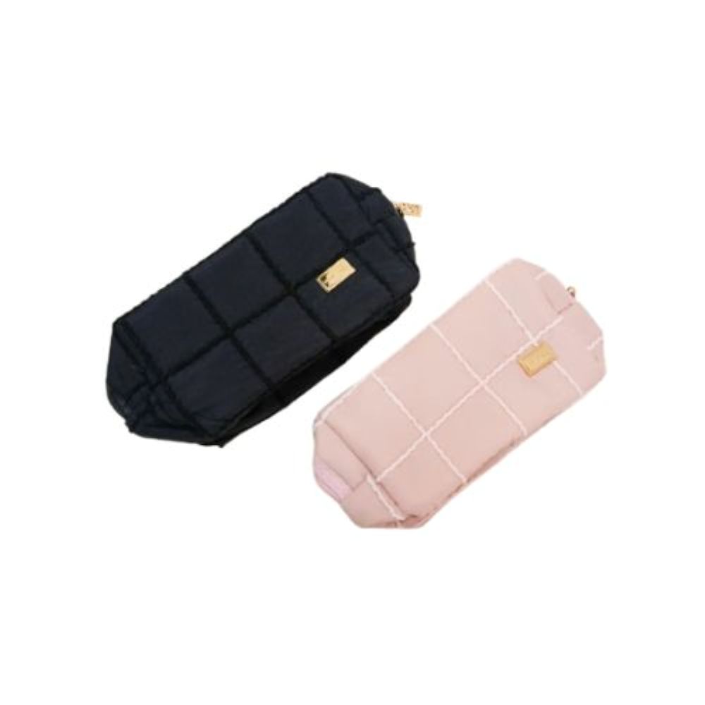 Cosmetiquera Montoc Nylon Negra Mn0157 - Imagen 2