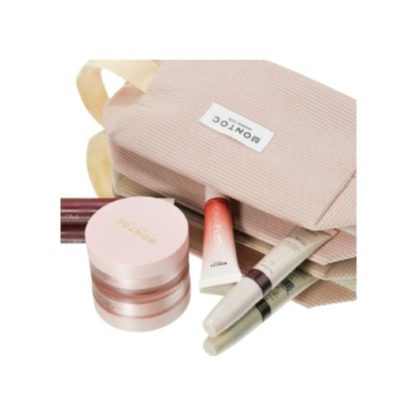 Cosmetiquera Montoc Nylon Palo De Rosa Mn0161 - Imagen 2