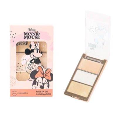 Paleta De Iluminadores X 3 Tonos Minnie Mouse Miis Cosmetics