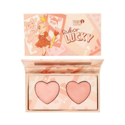 Rubor Lucky Trendy Baked Duo Corazon Rht2202