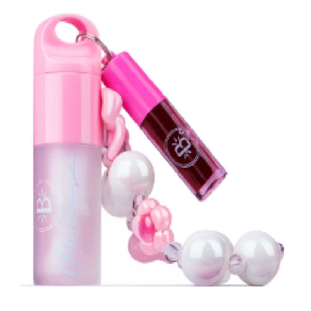 Llavero Labial Duo Gloss Transparente Y Minitinta Color Natural Bl-Bd1041A Bloomshell - Imagen 2