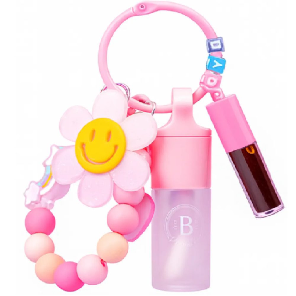 Llavero Labial Duo Lip Bloom Bow Natural Y Gloss Glowy Bl-Bck111 Bloomshell - Imagen 2