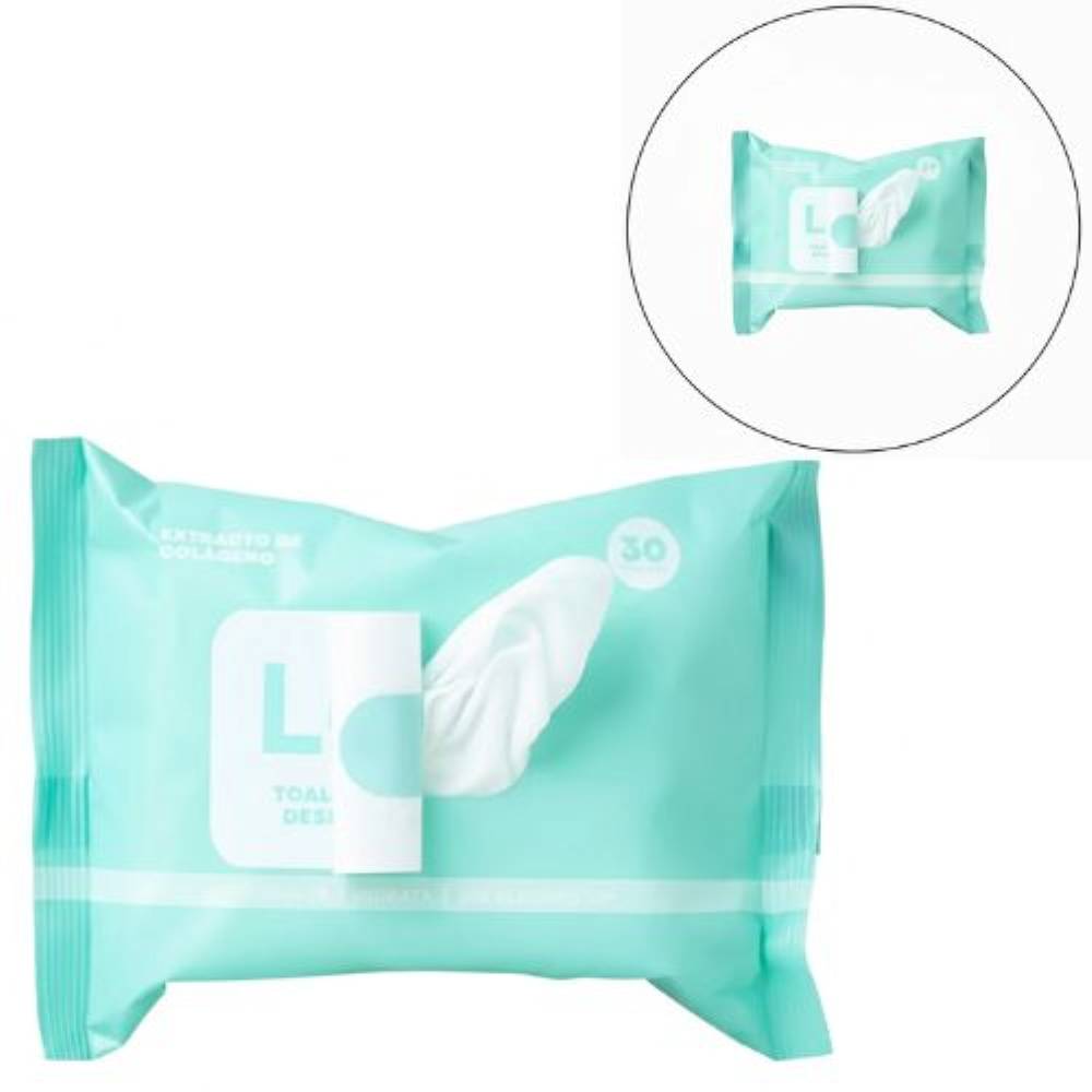 Paño Facial Desmaquillante Colageno Lula