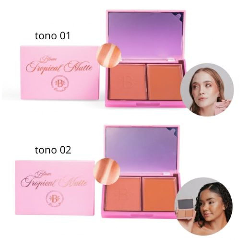 Bronzer Tropical Mate Bloomshell Bl-Bp33713