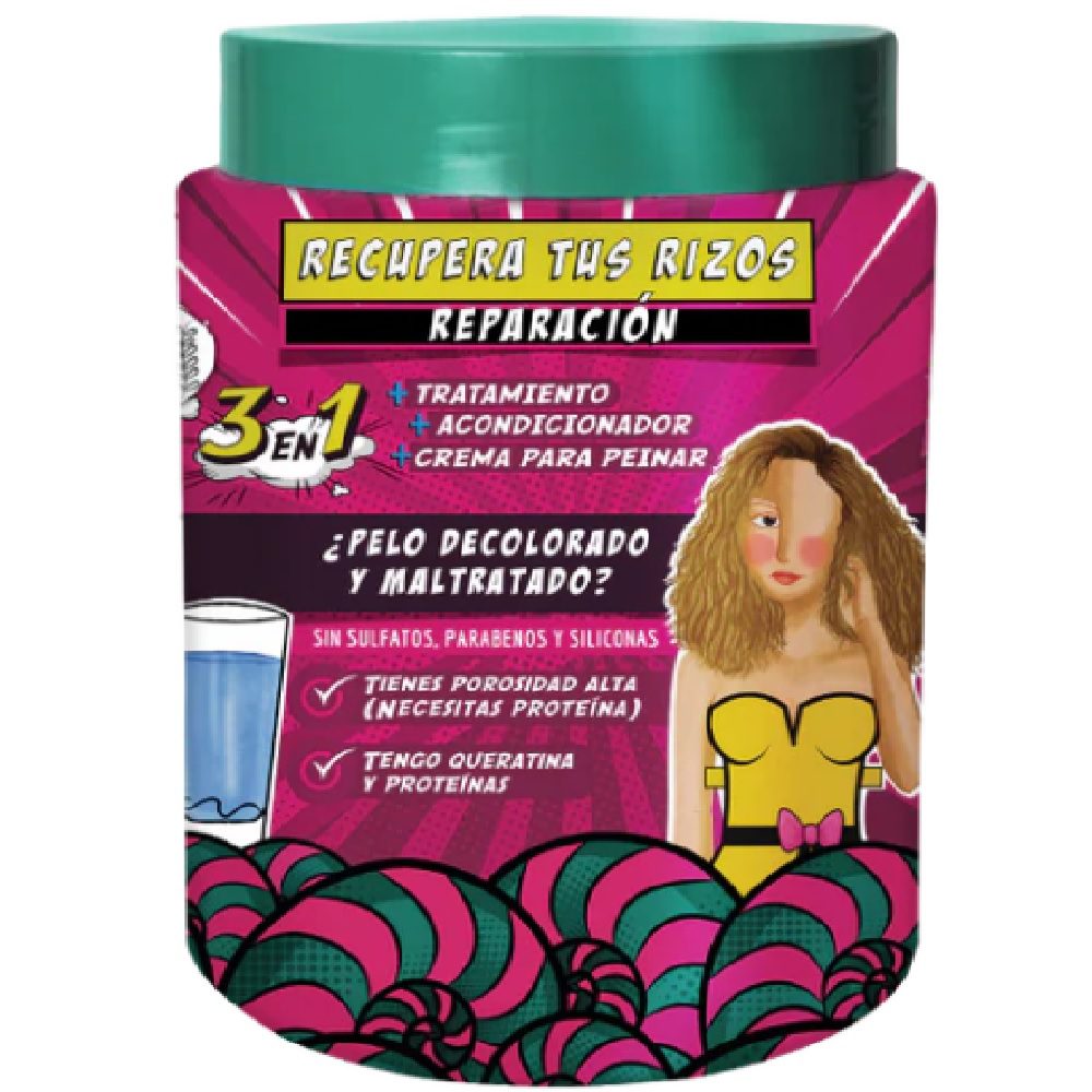 Tratamiento Capilar Ponto Reparacion 3 En 1 1000G
