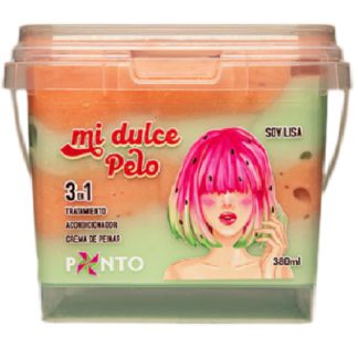 Tratamiento 3 En 1 Ponto Mi Dulce Pelo Soy Lisa 380Ml