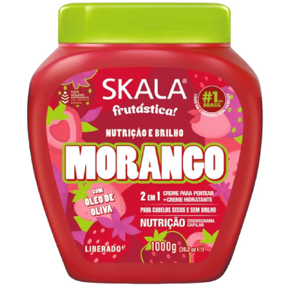 Mascarilla Capilar Skala Morango Frutastica 1000G