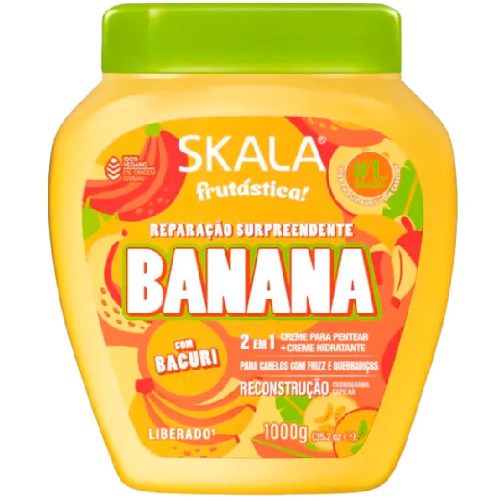 Mascarilla Capilar Skala Banana Frutastica 1000G