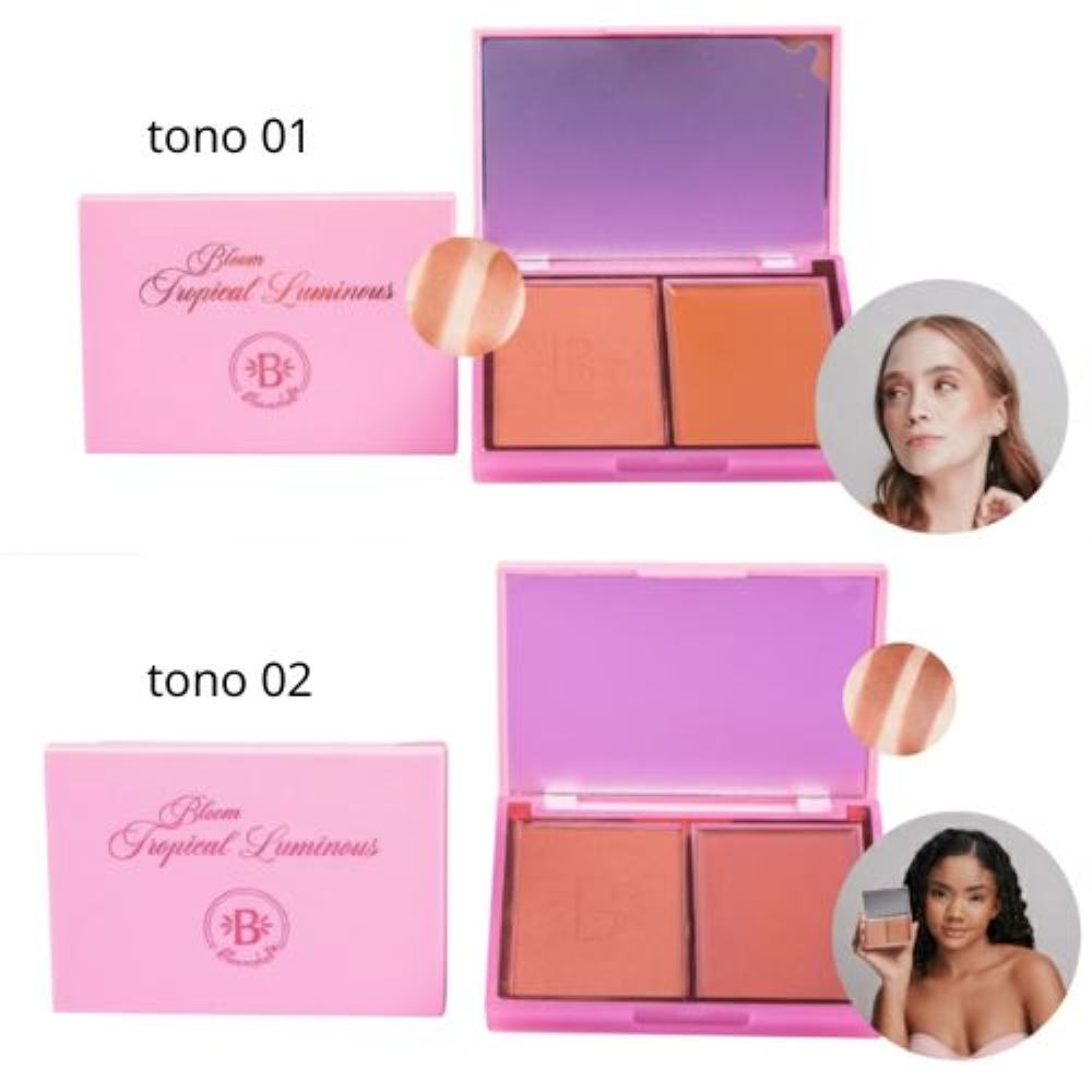 Bronzer Tropical Luminoso Bloomshell Bl-Bp33715 - Imagen 2