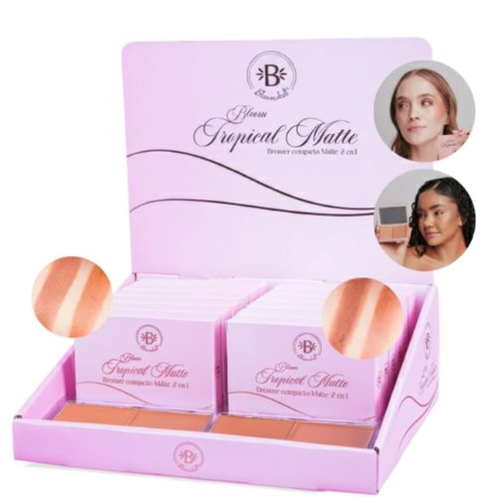 Bronzer Tropical Mate Bloomshell Bl-Bp33713 - Imagen 2
