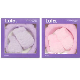 Kit De Accesorios Balaca Puffy + Muñequeras Skin Care Lula Kfl02