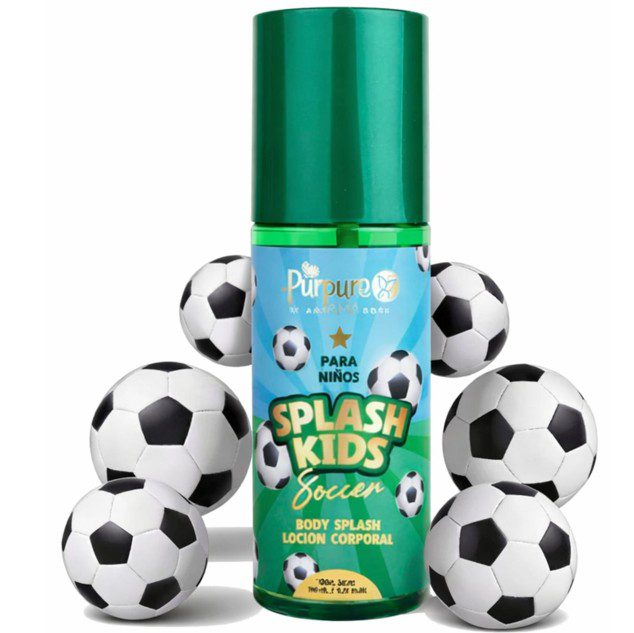Splash Infantil Soccer Purpure 140Ml Niño