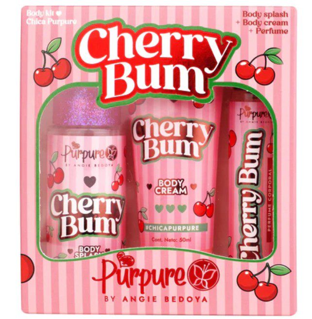 Kit Corporal Viajero Cherry Bum Purpure 130Ml